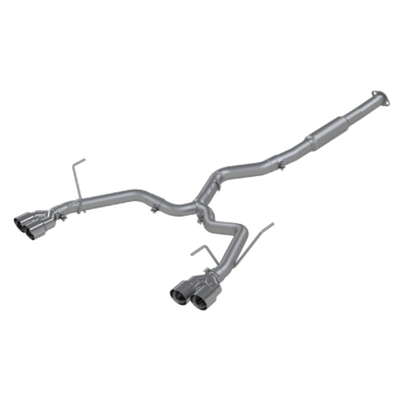 MBRP 15-19 Subaru WRX 2.0L/STI 2.5L 3in Dual Split Rear Exit w/ 3.5in Tips – T304 (Race Version)