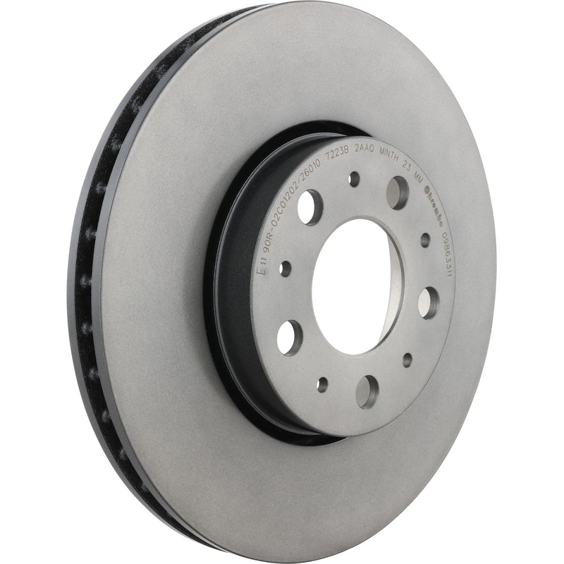 PRIME UV Coated Front Disc Brake Rotor – 09.8633.11