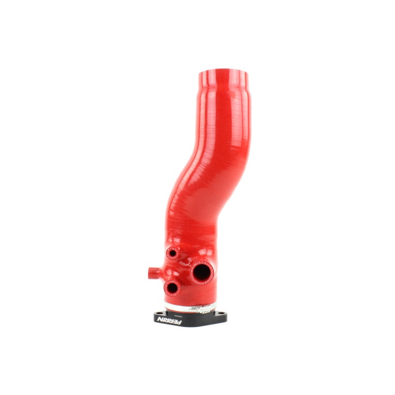 PERRIN 15-21 Subaru WRX / 14-18 Forester XT Turbo Inlet Hose 3in. w/ Turbo Adapter Flange – Red