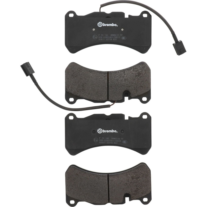 PRIME Low-Met Front Disc Brake Pad Set – P23186