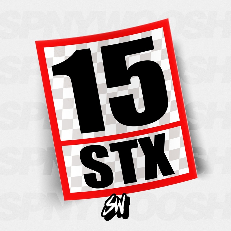 SCCA Racing Numbers – Number/Class Style