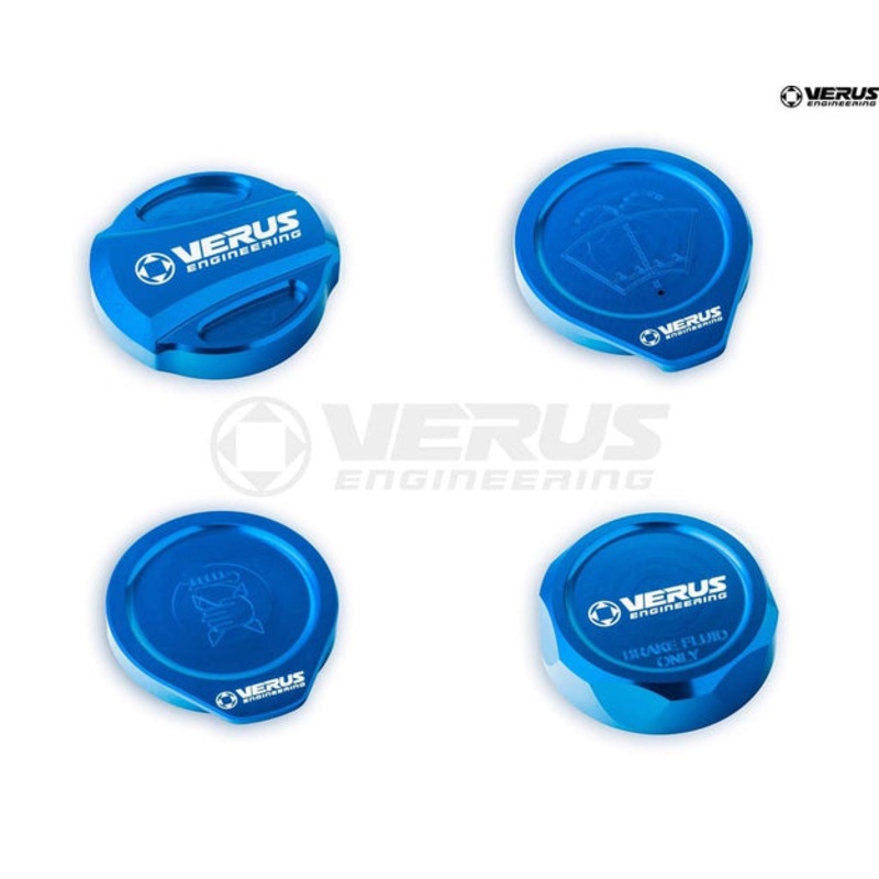 Verus Engineering 22-2023 BRZ/GR86 Engine Bay Cap Cover Kit – Blue | A0435A-BLU-RLA