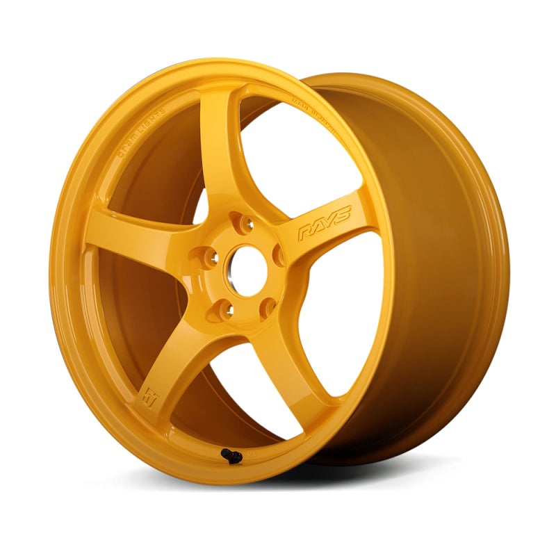 Gram Lights 57CR 18×10.5 +22 5-114.3 Mach Yellow