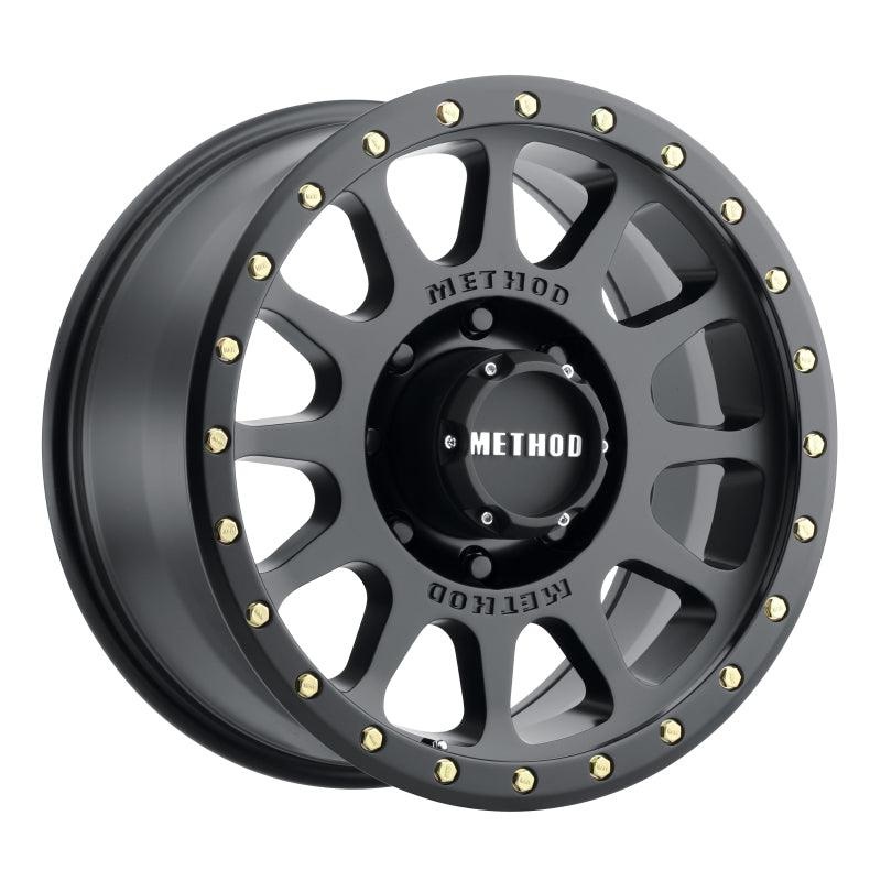 Method MR305 NV 20×9 +18mm Offset 8×170 130.81mm CB Matte Black Wheel