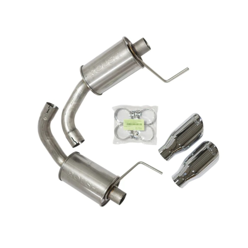 ROUSH Exhaust Kit 2015-2017 Mustang / 2024 Mustang 5.0L V8 (round tip)