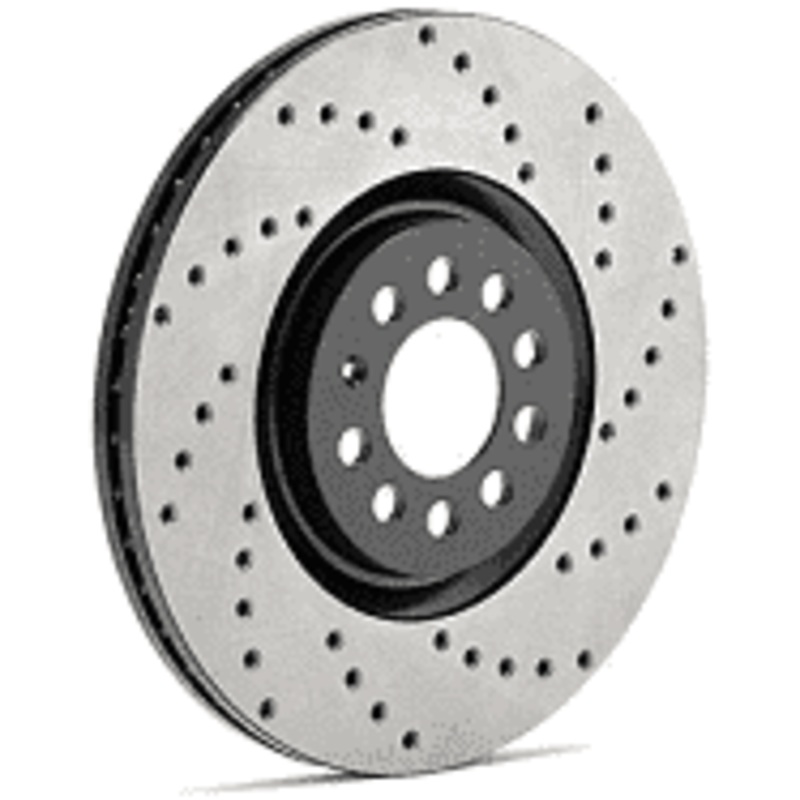 StopTech Drilled Sport Brake Rotor 11-17 Jeep Grand Cherokee (Excludes SRT8)