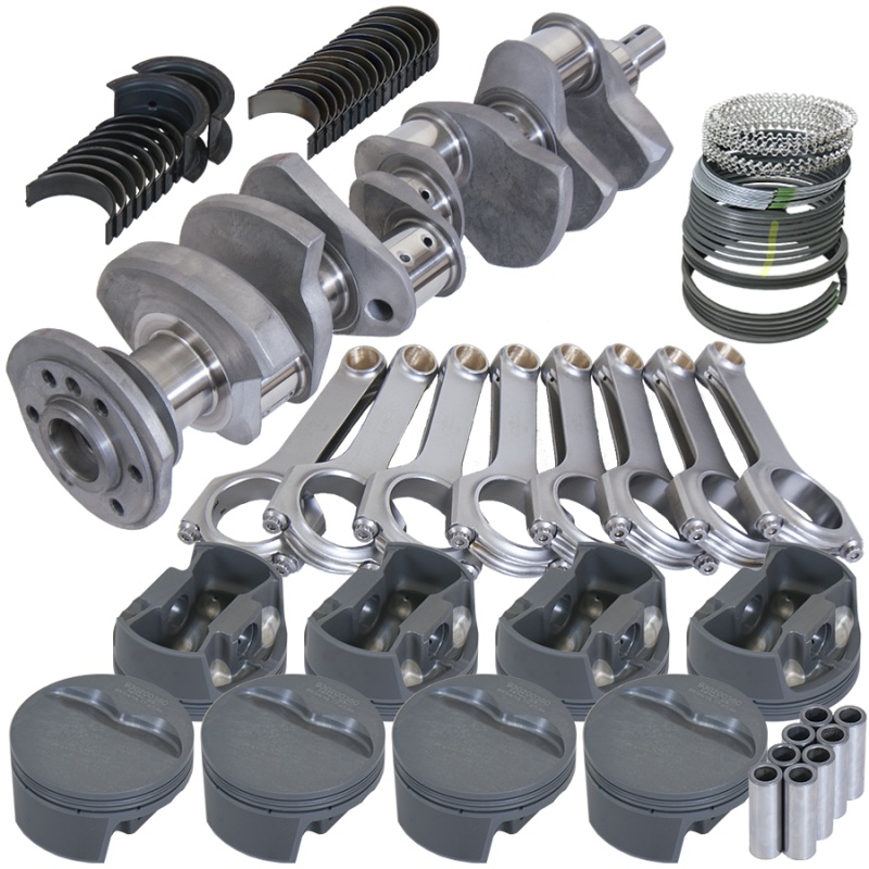 Eagle Chevy 327 SJ 3.250in Crank 2.300in Mains 6.125in H-Beam 4.060in Pistons Rotating Assembly
