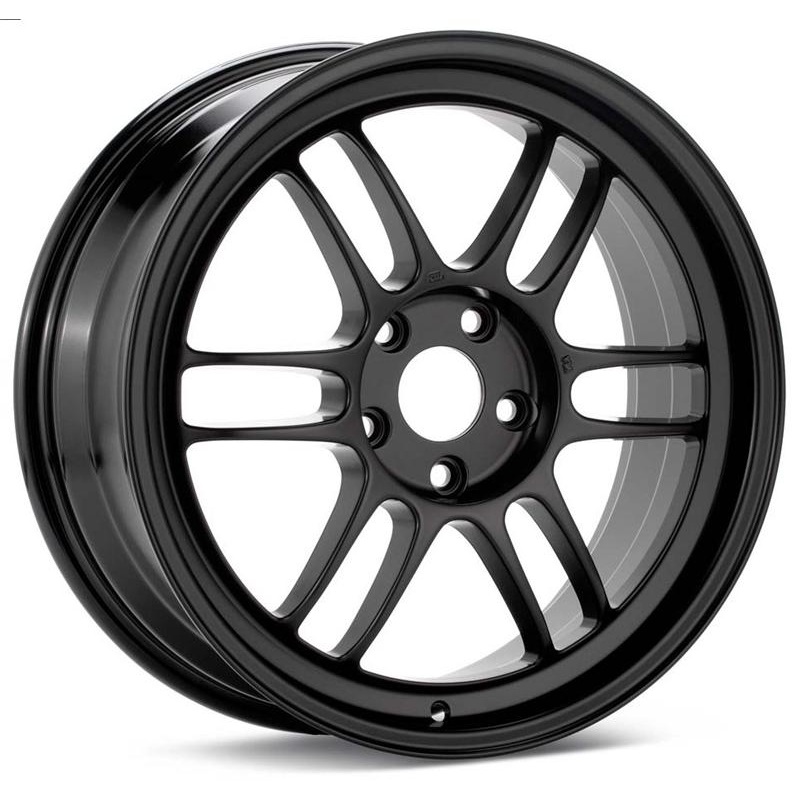 Enkei RPF1 18×7.5 5×114.3 48mm Offset 73mm Bore Matte Black Wheel 07-11 Mazdaspeed 3