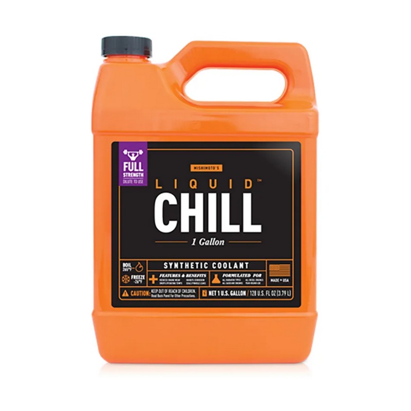 Mishimoto Liquid Chill Synthetic Engine Coolant, Full Strength (1 Gallon)