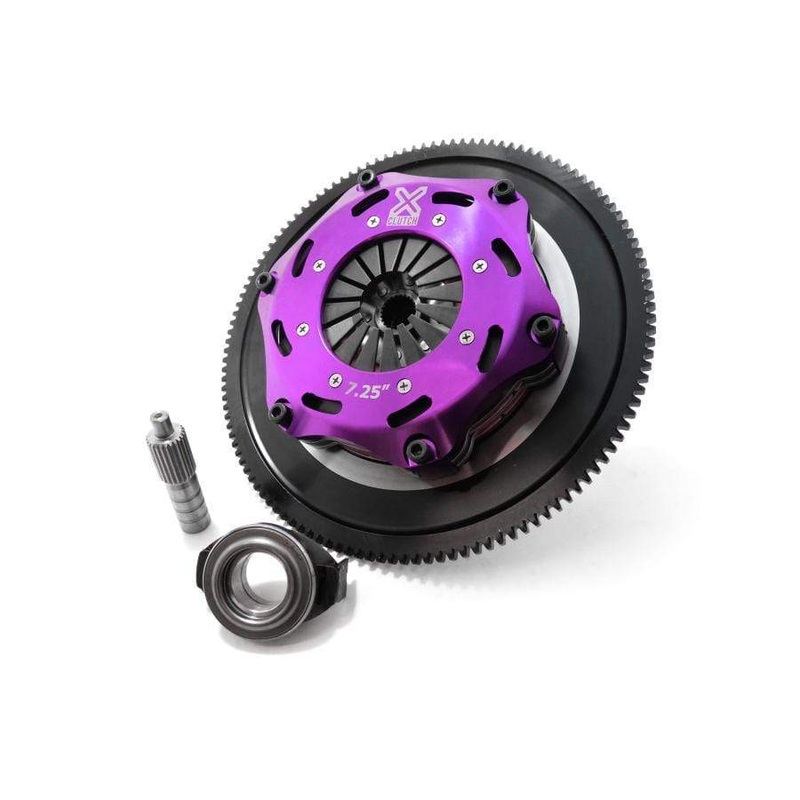 XClutch Clutch Kit 7.25 in. Twin Solid Ceramic Discs w/ Flywheel WRX 2006-2014 | XKSU18526-2E