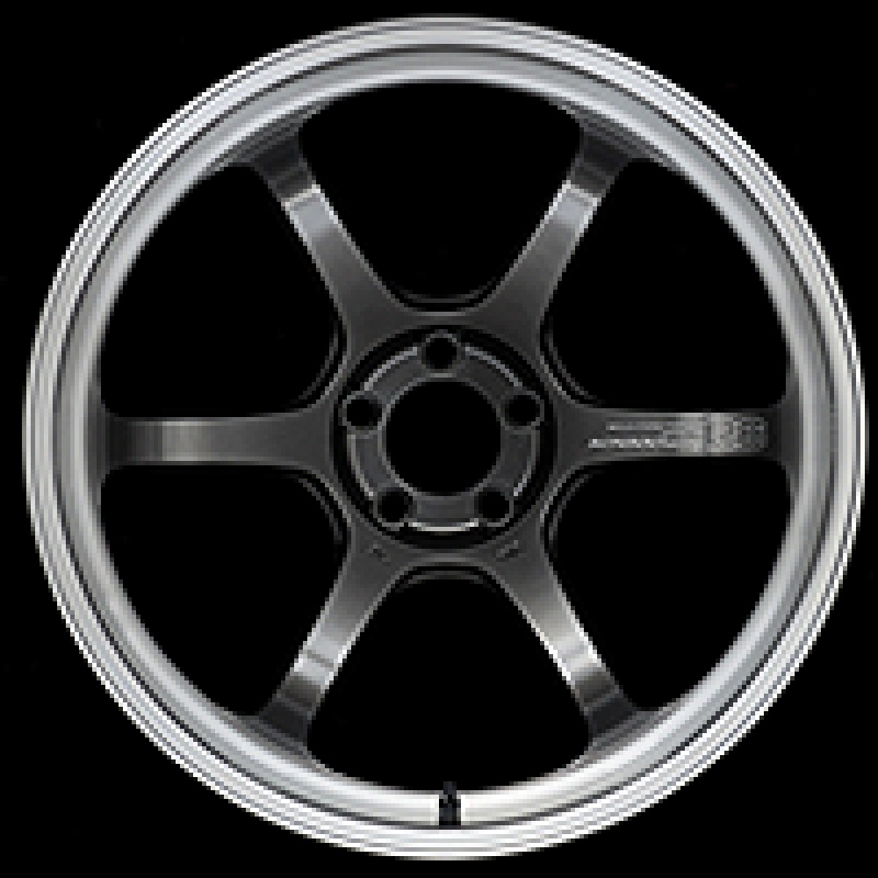 Advan R6 18×10.5 +32 5-112 Machining & Racing Hyper Black Wheel