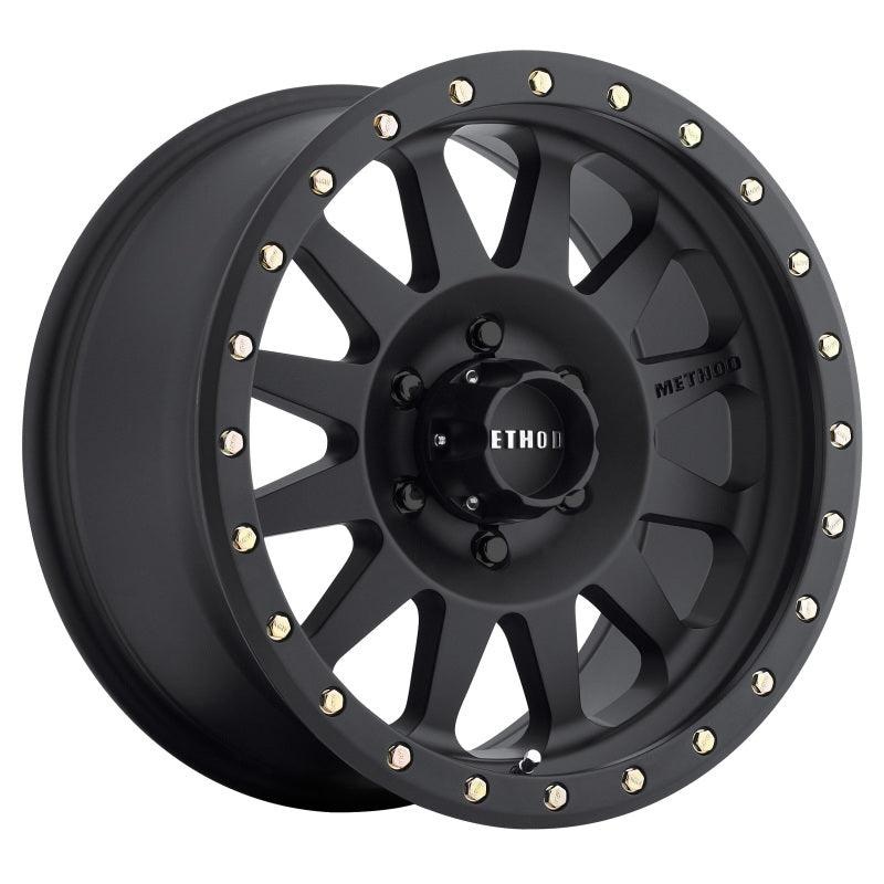 Method MR304 Double Standard 16×8 0mm Offset 6×5.5 108mm CB Matte Black Wheel