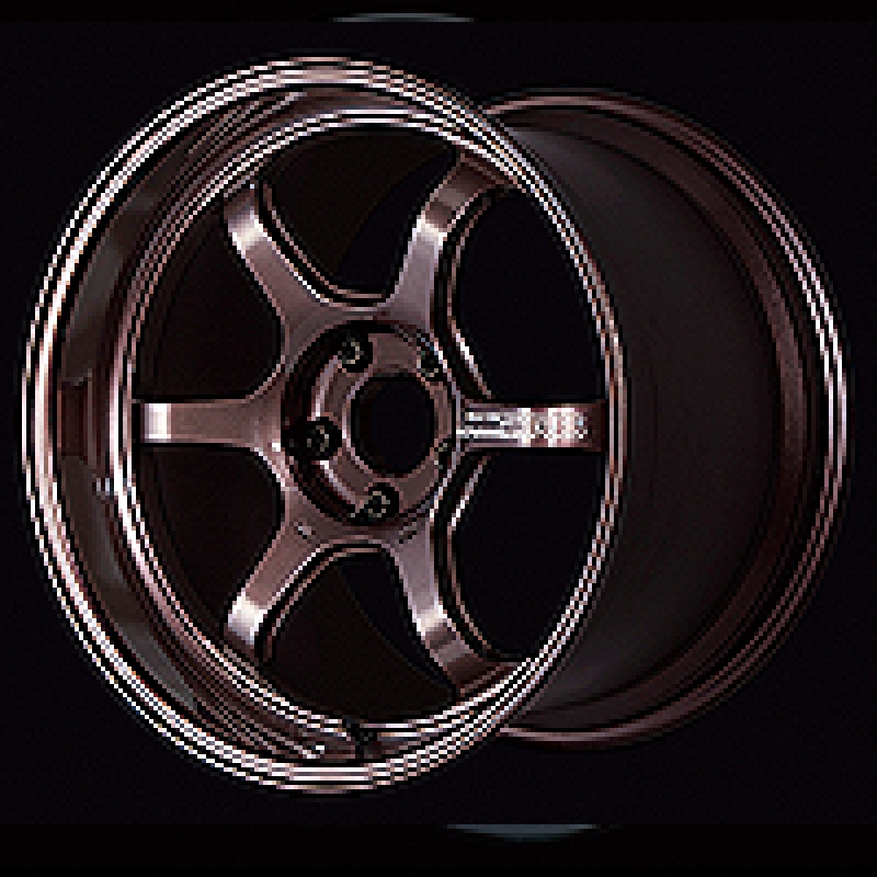 Advan R6 18×8.5 +37 5-114.3 Racing Copper Bronze Wheel
