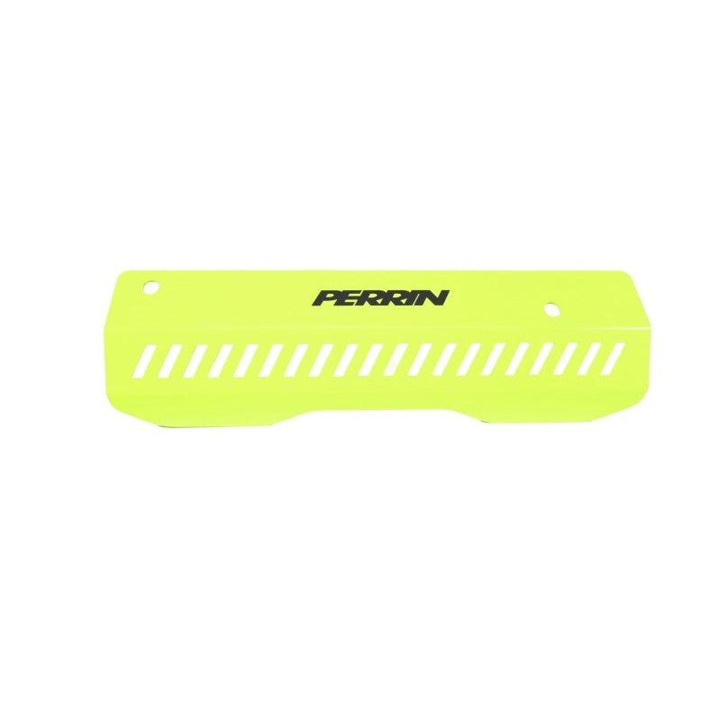 Perrin [22-25 WRX] Pulley Cover | Short Version – Works w/AOS System – Neon Yellow | PSP-ENG-154NY