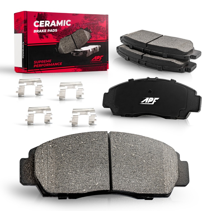 Rear Ceramic Brake Pad for Saturn SL1 1996-1998 FWD