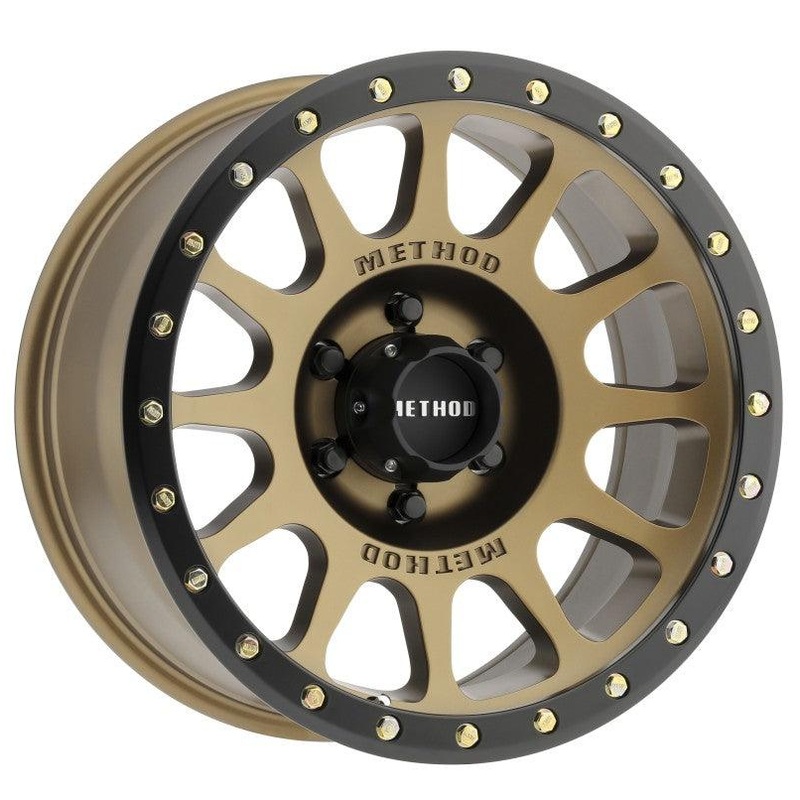 Method MR305 NV 18×9 0mm Offset 6×5.5 108mm CB Method Bronze/Black Street Loc Wheel