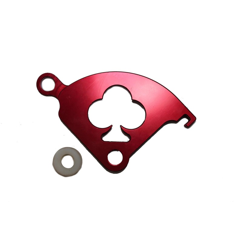McLeod Quick Release Quadrant Aluminum Red Anadized
