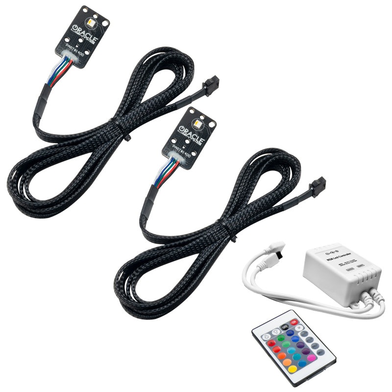 Oracle 20-21 Toyota Supra GR RGB+A Headlight DRL  Kit – ColorSHIFT w/ Simple Controller