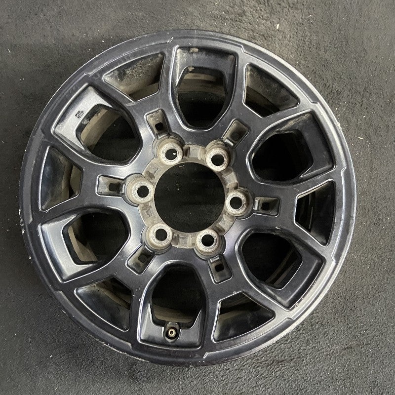 16″ TACOMA 19 16×7 alloy 6 spoke D Spoke black Original OEM Wheel Rim