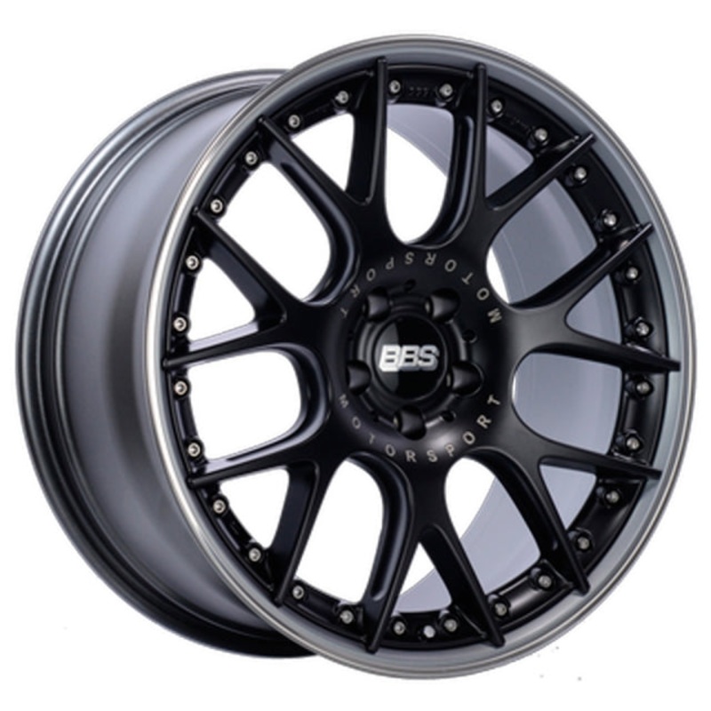 BBS CH-R II Wheel – 21×10.5 +47 | 5×130 | Satin Black w/ Motorsport Etching