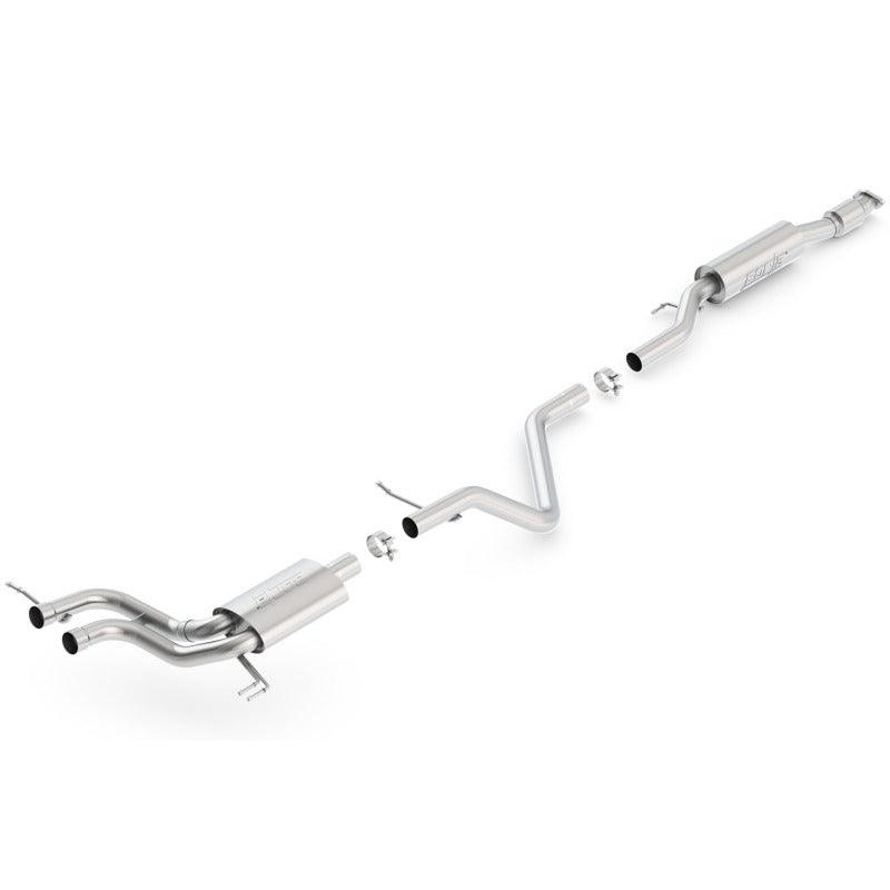 Borla 13-17 Hyundai Veloster Turbo 1.6L AT/MT FWD 2dr Dual Center Rear Exit Cat-Back Exhaust