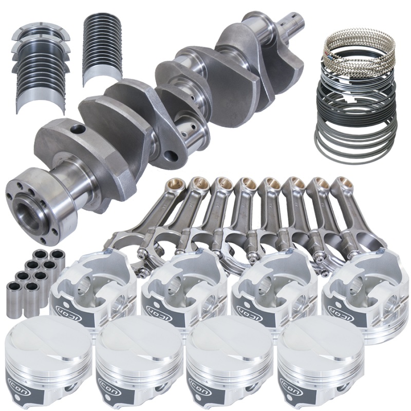 Eagle Chevy 454 1Pc 4.000in Crank 6.135in I-Beam Rods 18cc Dome 4.250in Pistons Rotating Assembly