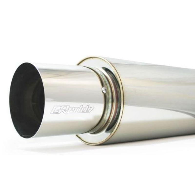 GReddy Revolution RS 2.5″ Muffler w/ Removable 4.0″ Tip (11001126)