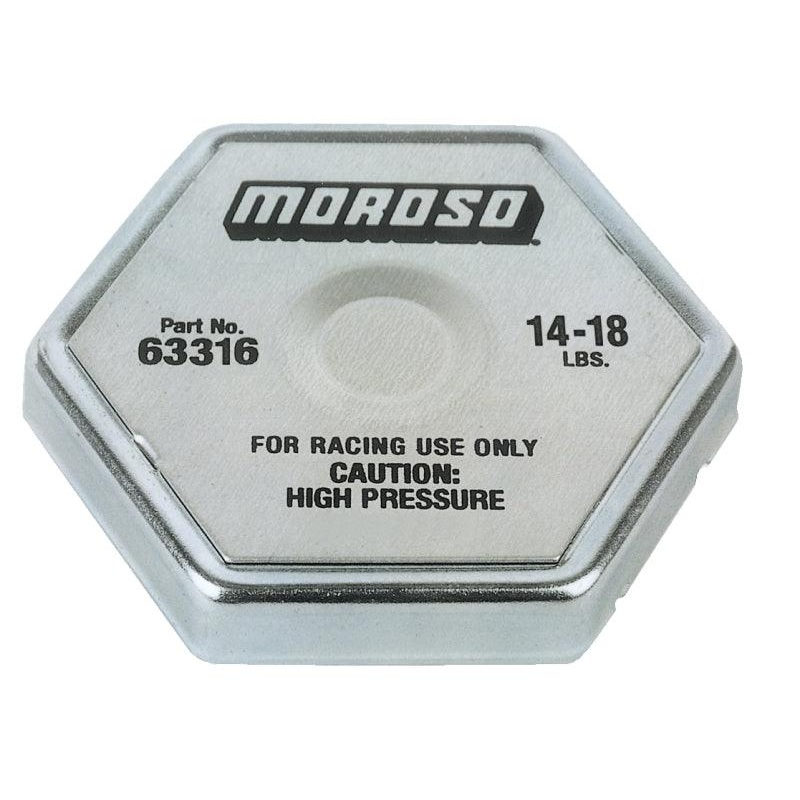 Moroso Racing Radiator Cap – 14-18lbs