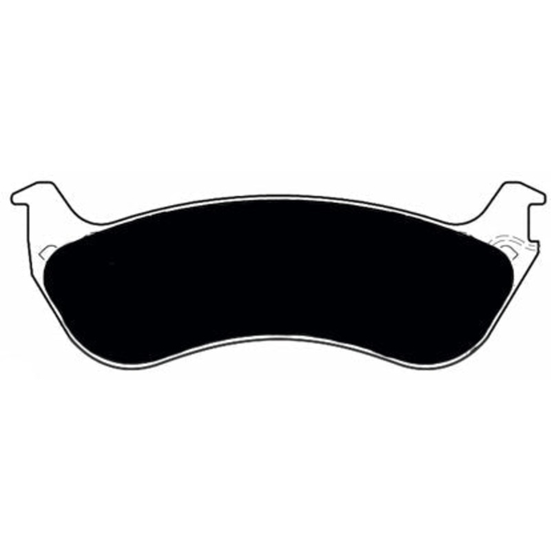 Porterfield Brake Pads for 1999 LINCOLN TOWN CAR Steel Piston