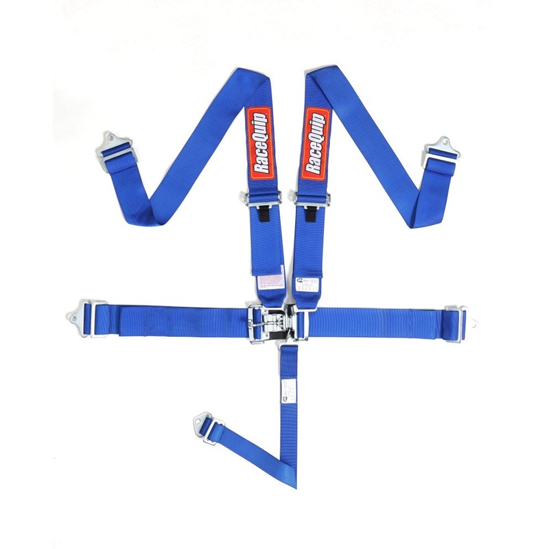 RaceQuip Blue L & L 5pt Seat Belt