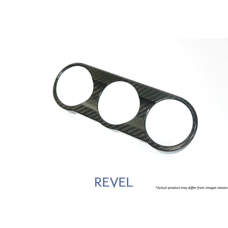 Revel GT Dry Carbon A/C Dial Cover 16-18 Mazda MX-5 – 1 Piece
