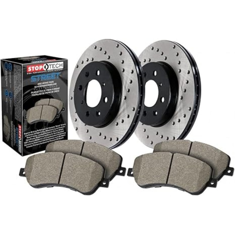 Street Axle Pack Drilled, Front