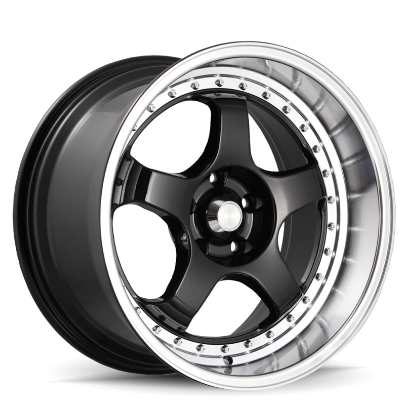 Konig SSM 18×9 5×100 ET42 Gloss Black w/ Machined Lip