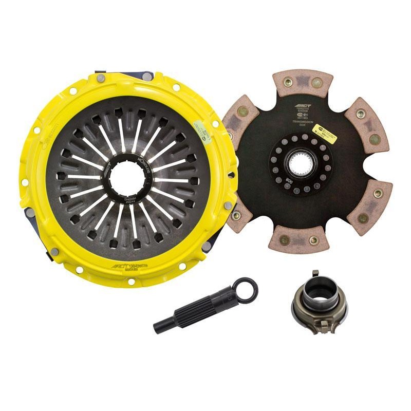 ACT Xtreme Duty 6 Puck Solid Disc Clutch Kit | 2003-2006 Mitsubishi Evo 8/9 (ME2-XTR6)