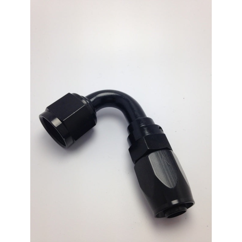 Fragola -16AN Fem x -12AN Hose 120 Degree Reducing Hose End – Black