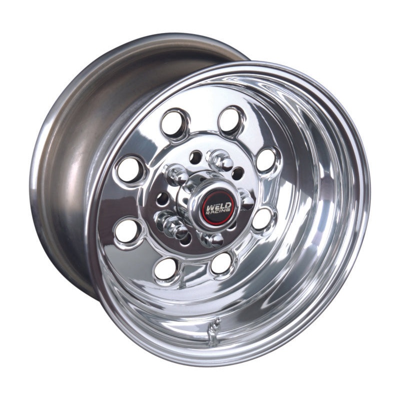 Weld Draglite 15×8 / 5×4.5 & 5×4.75 BP / 4.5in. BS Polished Wheel – Non-Beadlock