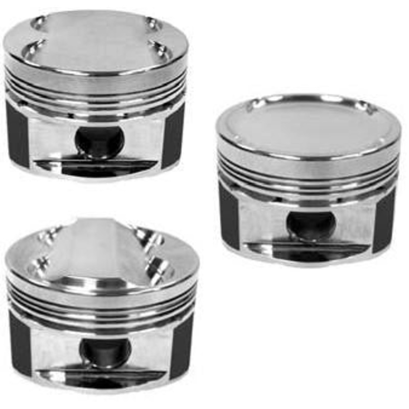 Manley 08+ Mitsubishi Evo X (4B11T) 86mm STD Bore 9.0:1 Dish Piston Set with Rings