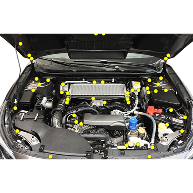 ZSPEC “Stage 2” Dress Up Bolts Stainless/Billet Fastener Kit | 2022+ Subaru WRX (00843612138101)