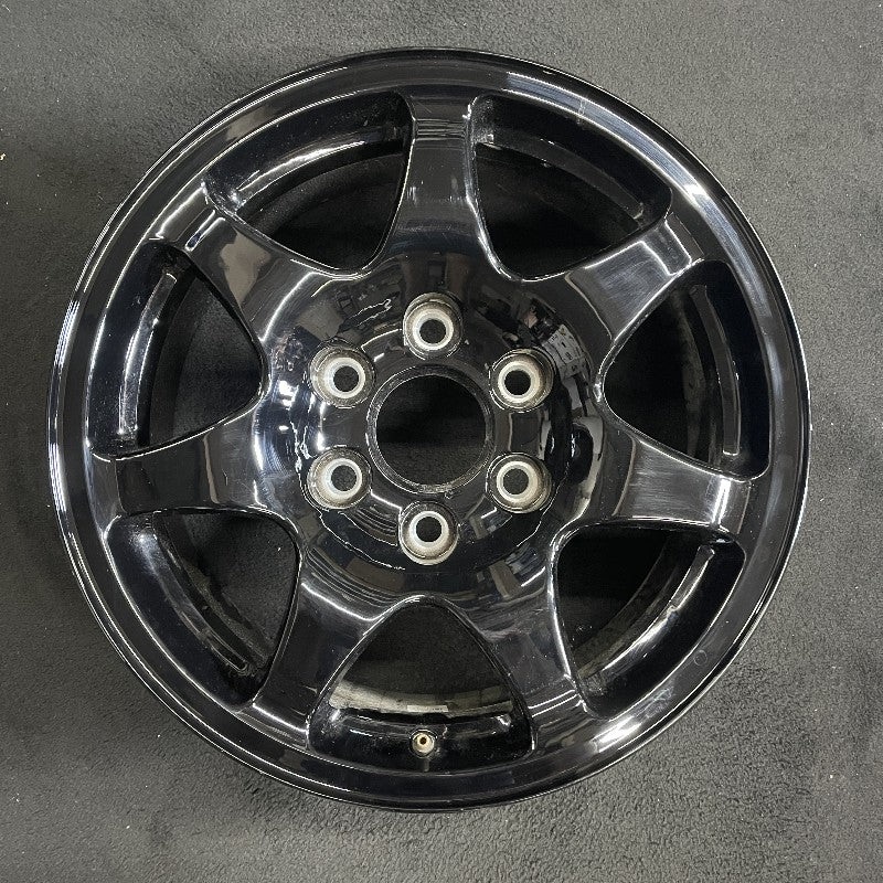 17″ AVALANCHE 1500 07-10 17×7″ 7 spoke aluminum spare opt N86 Original OEM Wheel Rim