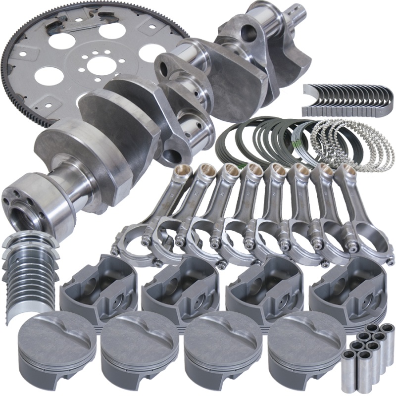 Eagle Chevy LT1350 1Pc 3.750in Crank 6.000in I-Beam 4.060in Pistons 168 Tooth FP Balanced Assembly