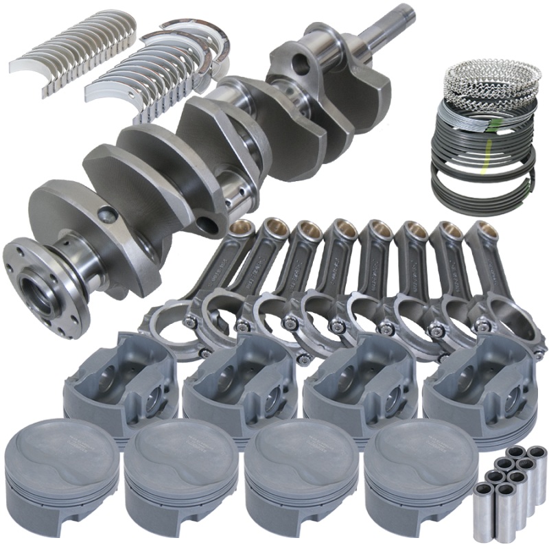 Eagle Ford FE 4.250in Crank 6.700in I-Beam Rods -20cc Inv Dome 4.250in Pistons Rotating Assembly