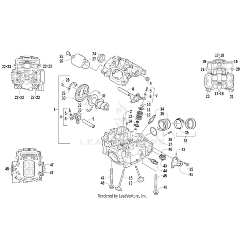 Camshaft – Assembly by Arctic Cat