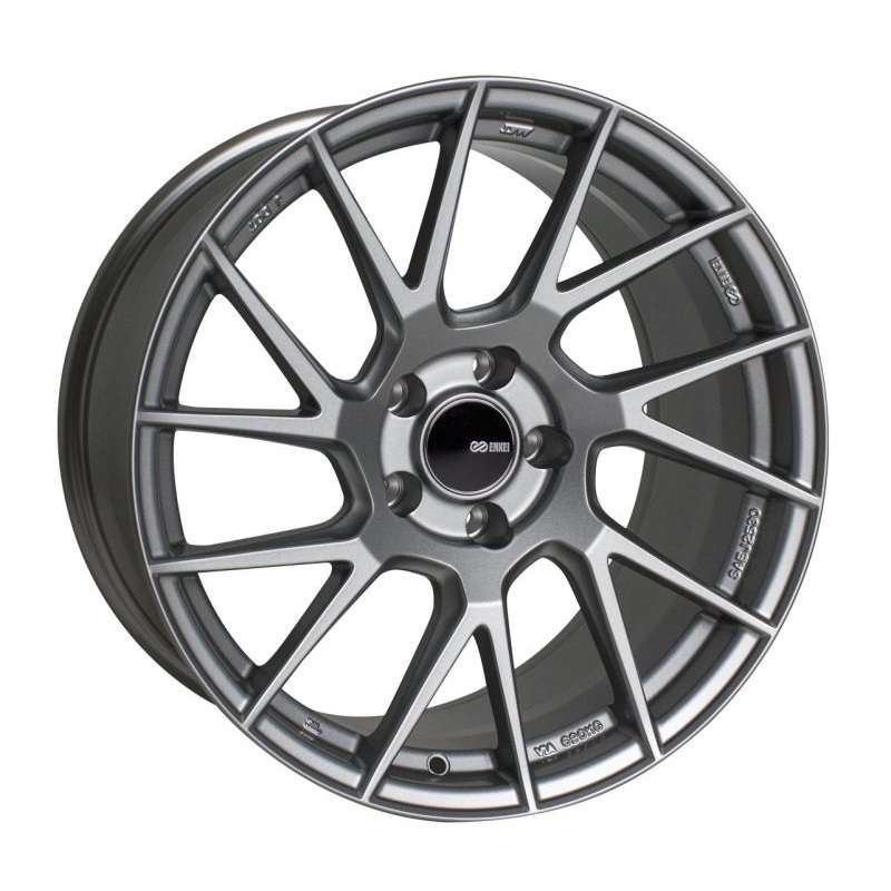Enkei TM7 18×8.5 5×114.3 25mm Offset 72.6mm Bore Storm Gray Wheel