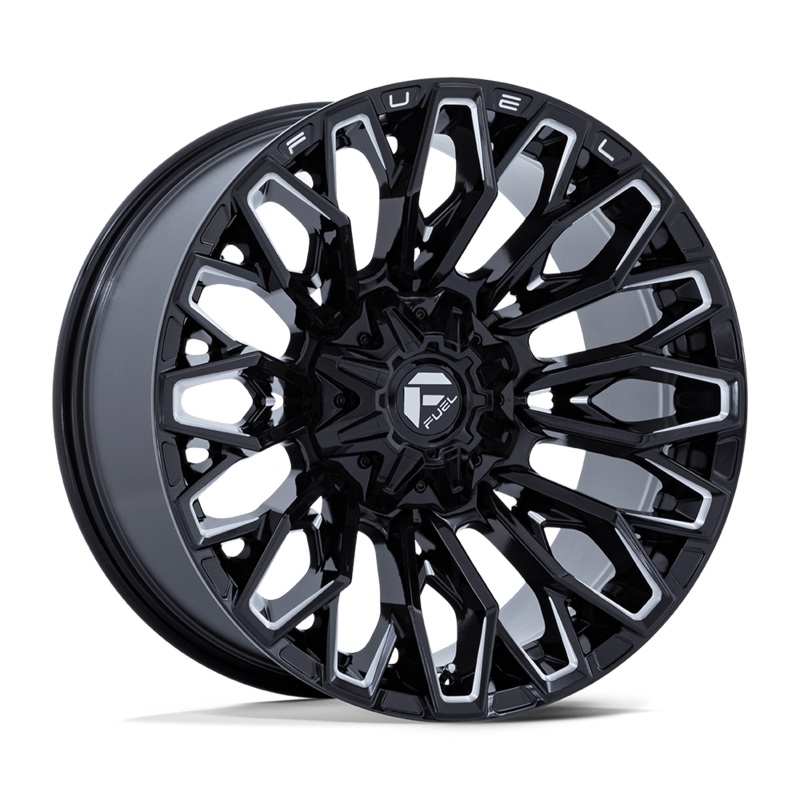 Fuel Wheels FC865 Strike 20″ 8×180 Gloss Black Milled