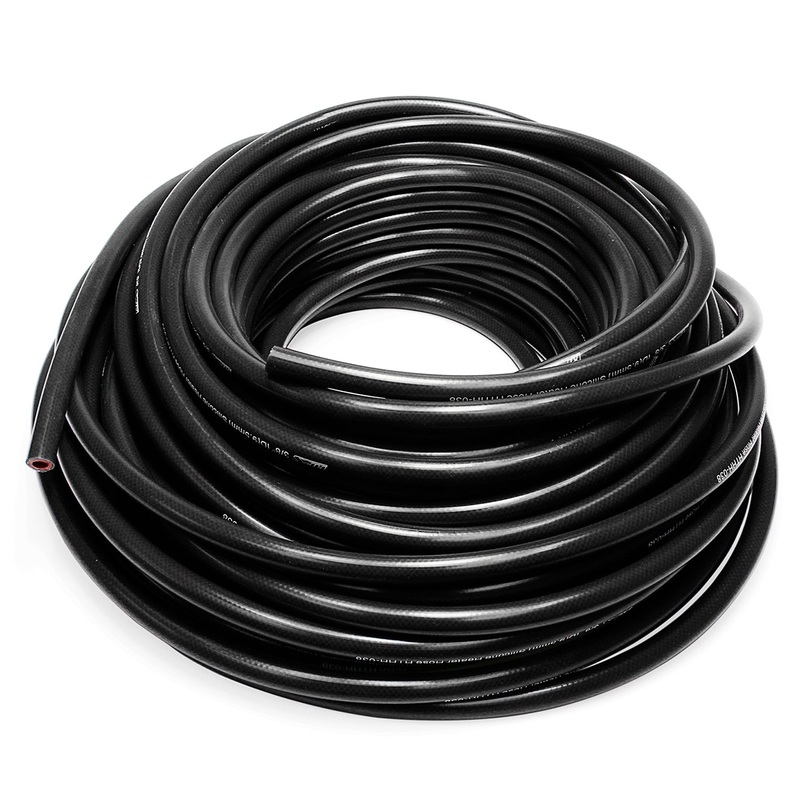 HPS 5/16″ Reinforced Silicone Heater Hose Tubing | Universal (HTHH-032-BLK)