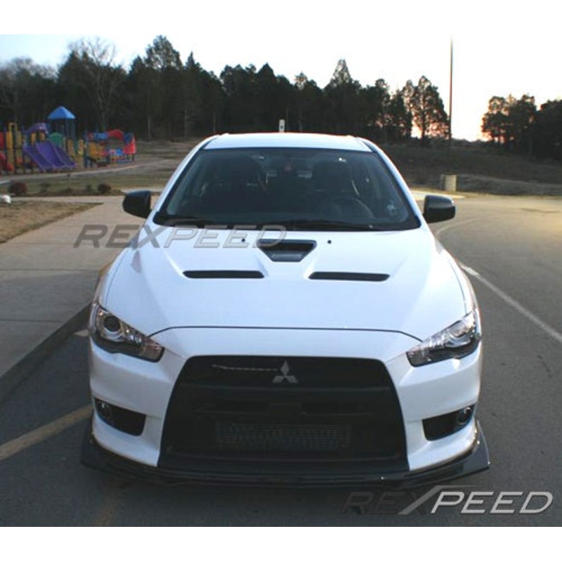Rexpeed R-Style Carbon Splitter Mitsubishi Evo X 2008-2015 | R108
