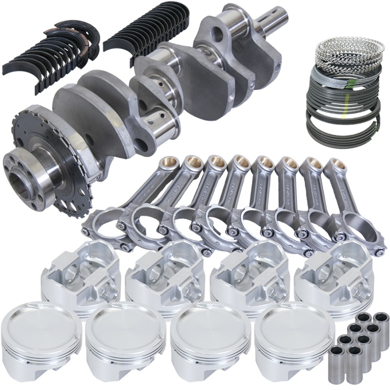Eagle Chevy LS2 4.000in Crank 24 Tth Reluctor 6.125in I-Beam Rods 4.040in Pistons Rotating Assembly