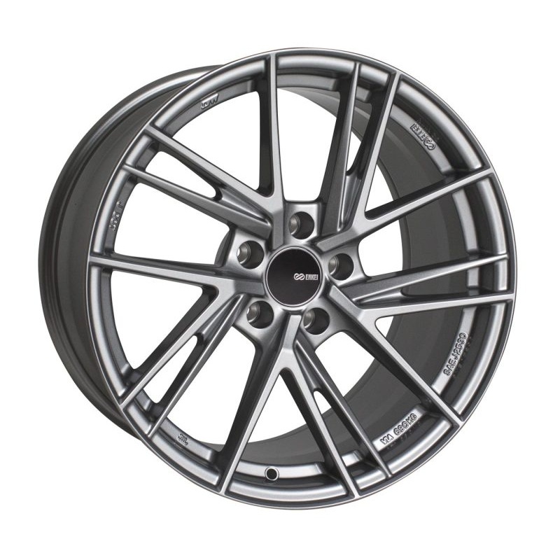 Enkei TD5 18×8.5 5×114.3 38mm Offset 72.6mm Bore Storm Gray Wheel
