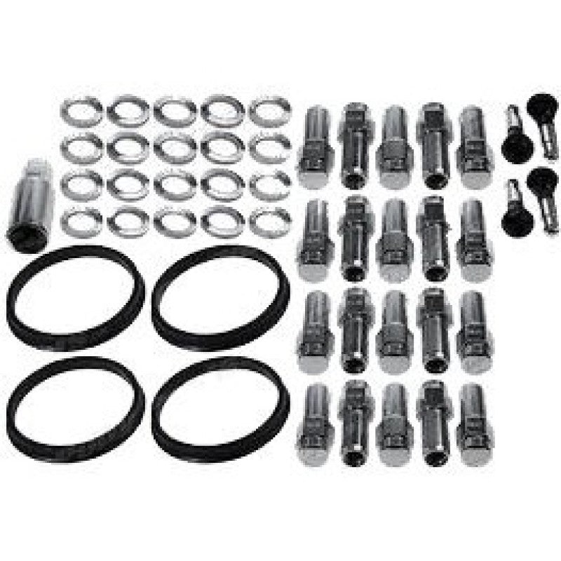 Race Star 12mmx1.5 GM Closed End Deluxe Lug Kit – 20 PK