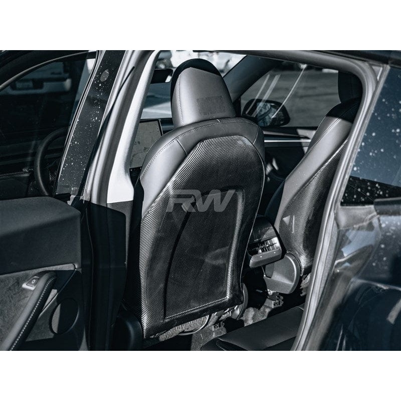 RW Carbon Carbon Fiber Seat Backs – Tesla